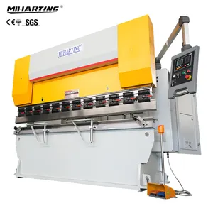 Nhỏ Mini Loại Kim Loại Bender WC67Y-30T/1600 CNC Thủy Lực Báo Chí Phanh Máy Uốn Với E21 Bóng Vít