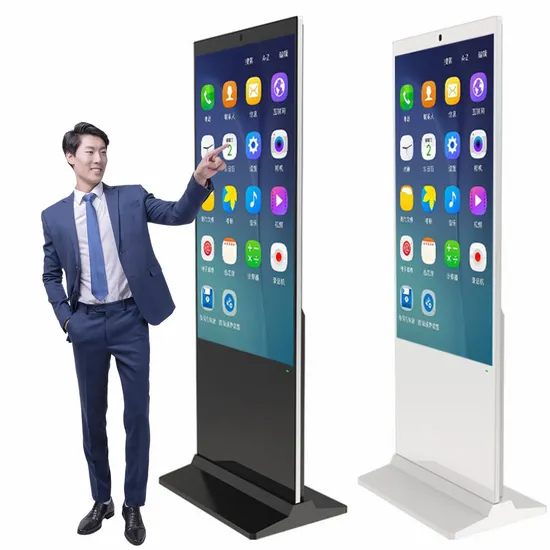 Indoor Smart OLED Double-Sided Touch Advertising Machine Transparent Splicing Screen 2.5mm Pixel Pitch Plastic Material 5V Text