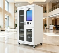 Gabinete de Inventario Inteligente Profesional con Autenticación Biométrica y Sistema de Pesaje Integrado para una Gestión Inteligente