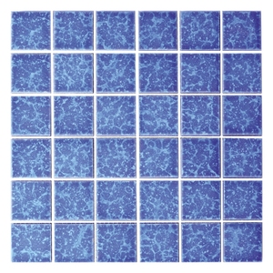 Piastrella a Mosaico Artistica in Porcellana <span class=keywords><strong>Azzurra</strong></span> 6X6 per <span class=keywords><strong>Piscina</strong></span> - Product Image 2