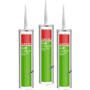 SANVO High Quality White Acrylic Adhesive Glue Cartrid Epoxy Resin Nail Free Glue for Construction and Advertising