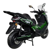 Moto électrique 4000W 72V 50Ah Batterie au lithium Double batterie 200kg Vitesse maximale 85km/h Électronique Étanche Longue portée