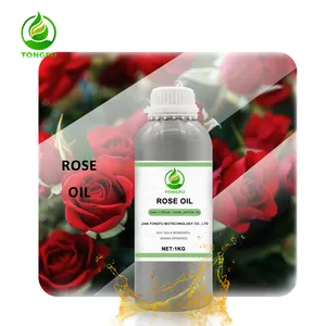 Prix de gros Huiles essentielles de pureté Huile parfumée de fleur de rose naturelle Huile d'extrait de rose bulgare pour bougie