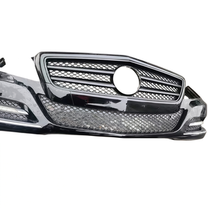 กันชนหน้าสำหรับ Mercedes Benz GLE166 ปี 15-19 พร้อมบังโคลน AMG Sport กระจังหน้าแต่ง ชุดแต่งหน้ารถ - Product Image 4