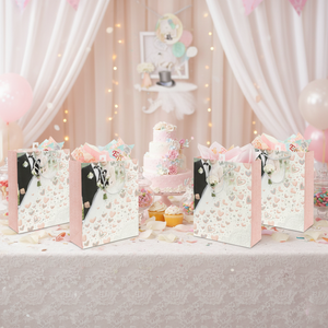 72ชิ้น /cs 12.2 "X16.5" X4.7 "ถุงของขวัญของชำร่วยงานปาร์ตี้ - Product Image 3