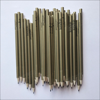 Crayon en bois personnalisé pour la rentrée scolaire, prix de gros, 7 pouces, mine HB 2B 2H, rond, avec gomme et logo personnalisé