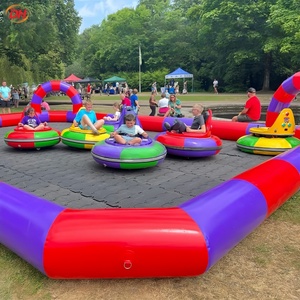 Voiture <span class=keywords><strong>tamponneuse</strong></span> gonflable rotative pour enfants avec Bluetooth et éclairage LED, <span class=keywords><strong>à</strong></span> piles, pour service de location de stands de fête foraine - Product Image 3