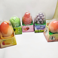 Crème glacée simulée à la fraise Halal Icedelight avec logo personnalisé dans un emballage en boîte de plus de 10 formes de fruits Crème glacée chinoise