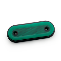 Feux de position latéraux de remorque Réflecteur 12V 24V LED Feux de dégagement de camion Bus Van Camper Feu de position latéral