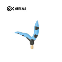 Support de canne à pêche en forme de V de haute qualité pour la pêche à la carpe, avec design antidérapant pour rod pod et accessoires de pêche