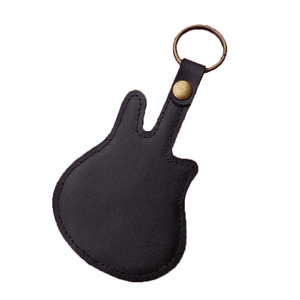 Estuche personalizado para púas de guitarra de cuero PU, accesorio para instrumentos musicales, bolsa de almacenamiento para púas de ukelele, estuche personalizado para púas - Product Image 5