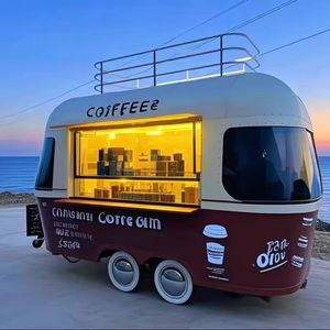 Food Truck Moderno Tipo Cápsula de 4.8m con Estructura de Aluminio, Vidrio Templado, Sistema de Alimentación Integrado y Fácil Montaje - Product Image 2
