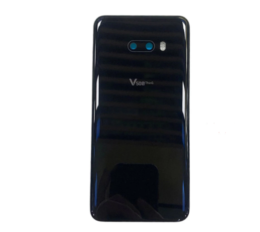 Battery Back Cover Back Battery Cover Rear Door Panel Housing Case for LG G8X V50S Battery Cover with Camera Lens