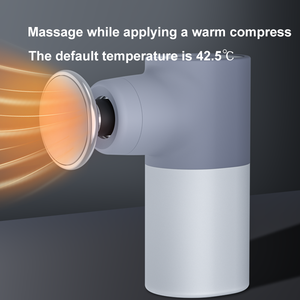 2024 problema di soluzione portatile ad alta frequenza Mini pistola massaggio potente vibratore per il rilassamento muscolare tasca riscaldata a rilascio fasciale - Product Image 5