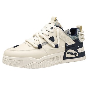 2025 Summer Men's Breathable Mesh Lace-Up White Thick-Soled <b>Height</b> <b>Increasing</b> Running <b>Shoes</b> Sneakers - Product Image 5