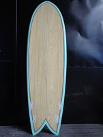 Mini planche de surf rétro en époxy Eps