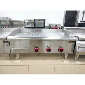 Plancha Eléctrica Comercial de Acero Inoxidable de Alta Calidad con Superficie Plana y 1 Año de Garantía - Product Image 6