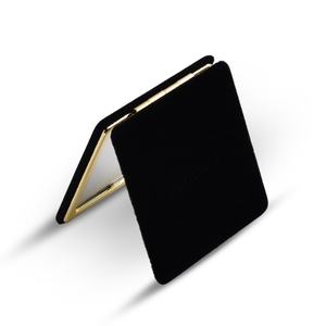 Luxury Custom Logo Luxury Black Square Frame Fashion Cosmetic Pocket <b>Mirror</b> - Product Image 6