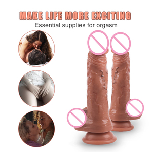 Fabrika fiyat 7.6 inç pürüzsüz yüzey yeni zanaat gerçekçi simülasyon uzun büyük kafa dev Dildos - Product Image 5