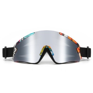 Ski Goggles Anti Fog Single Layer PVC <b>Large</b> <b>Frame</b> Windproof Sandproof Outdoor Mountaineering Cycling Glasses Adult - Product Image 4