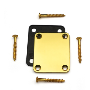 Accesorios de guitarra, placa de cuello de guitarra eléctrica cromada/negra/dorada, placa de cuello de guitarra Vintage para piezas de guitarra ST TL <span class=keywords><strong>Fender</strong></span> - Product Image 3