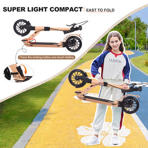 <span class=keywords><strong>Prix</strong></span> de gros <span class=keywords><strong>Freestyle</strong></span> Kick Scooter pour adultes enfants pliable grande roue deux roues pour une utilisation en extérieur livraison directe disponible - Product Image 6