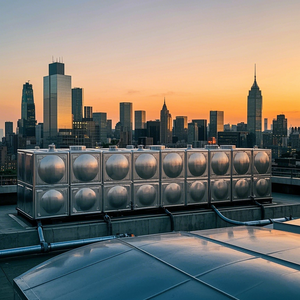 Réservoir de stockage carré de réservoir d'eau combiné modulaire à haute pression d'acier inoxydable avec la tension 220V - Product Image 2