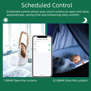 Tuya Wifi Tự Làm Thông Minh Rèm Động Cơ Kit Với Nối Động Cơ Theo Dõi Từ Xa Alexa Google Nhà Yandex Điều Khiển Rèm Điện - Product Image 6