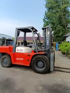 Heli 7 tonnes 99% prix de chariot élévateur <span class=keywords><strong>moins</strong></span> <span class=keywords><strong>cher</strong></span> nouveau moteur <span class=keywords><strong>diesel</strong></span> avec une bonne qualité Toyota Heli K70 chariot élévateur d'occasion à vendre - Product Image 5