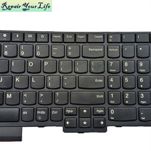 Clavier d'ordinateur portable US sans rétroéclairage pour <span class=keywords><strong>Lenovo</strong></span> ThinkPad E580 L580 L590 <span class=keywords><strong>P52</strong></span> P72 E585 E590 E595 P53 P73 SN20P34095 01YP560 Clavier Nouveau - Product Image 2