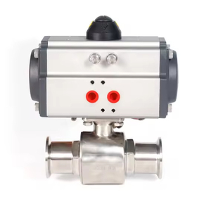 Bille Sanitaire Pneumatique en Acier Inoxydable de Haute Qualité 220V XBBV001 - Product Image 2