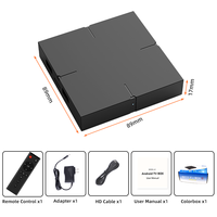 Nuevo TV Box U11 Mini Quad Core, Compatible con Múltiples Idiomas, 4GB RAM/32GB ROM, WiFi de Doble Banda 2.4G/5GHz, 4K, Amlogic S905W2, Android 11