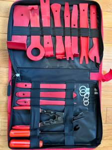 Sujetador de coche Remache Clips Removedor Herramientas de palanca de plástico No-Scratch Automotive Audio Window Panel Door Trim Removal Set - Product Image 6