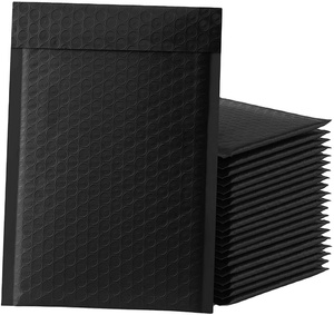 [Fast Delivery] 50PCS-4x8 Inches Black Bubble Mailing High Quality Bubble Mailer Bag Bubble Padded Envelope