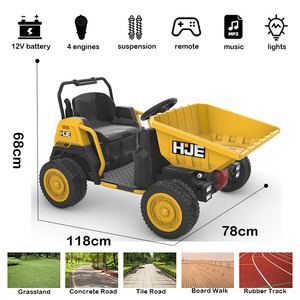 <span class=keywords><strong>Trattore</strong></span> Elettrico per Bambini con Caricatore Frontale, Telecomando, Batteria e Musica - Auto <span class=keywords><strong>Giocattolo</strong></span> per Bambini da 2 <span class=keywords><strong>a</strong></span> 7 Anni - Product Image 2