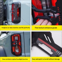 Cache-Feu Arrière Décoratif en ABS pour Ford Bronco 2021-2025 – Adaptation Tout-Terrain et Modification