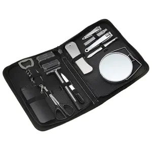 WELLFLYER MS-060 Venda quente espelho manicure viagem set alta qualidade novo design manicure conjuntos-S02