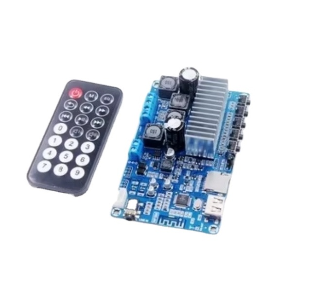 TPA3116 Amplifier Board 2X50W 5.0 Audio Receiver Stereo Digital Power Amplifier Board FM Radio USB Decode Remote Control