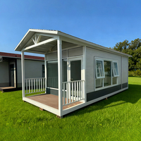 Casa Contenedor Prefabricada Expandible e Impermeable de Acero Ligero, Estructura de Acero, Casa Móvil, Oficina, Tienda, Cocina, Dormitorio