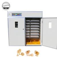 Incubateur à œufs industriel de fabrication chinoise au meilleur prix / Incubateur à œufs 1056 œufs, machine d'éclosion