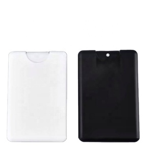 2026 in Stock <b>Plastic</b> <b>Pocket</b> Perfume Bottle 20ml Credit Card Spray Bottle for Hand Sanitizer - Product Image 5