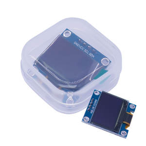 0,96 Zoll 4-poliges OLED-Anzeige modul 12C IIC Serial 128 X64 I2C SSD1306 12864 LCD-Bildschirm platine VDD GND SCK SDA - Product Image 1
