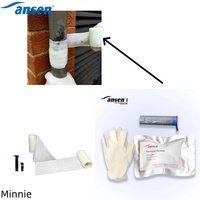 Ruban de réparation d'urgence auto-adhésif en silicone pour tuyaux, extensible à 300 % pour coudes et raccords irréguliers