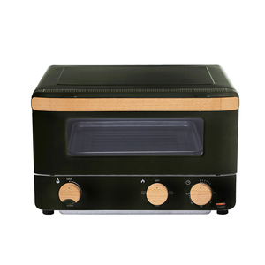 Koreanischer Haushalts-Mini-Dampfofen 12L mit Holzdekor, Zeiteinstellung und Mikro-Backfunktion - Product Image 2