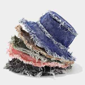 Nuevo Sombrero de Pescador Retro Unisex de Ala Ancha con Doble Borde, Estilo Hip-Hop, de Color Liso, con Borde de Lana, para Pesca, Ciclismo y Protección Solar - Product Image 1