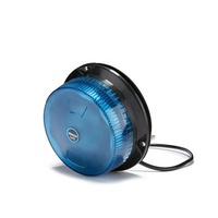 SENKEN Blinkendes 360° Rotierendes Rundes LED-Warnlicht, Gelb, 9x 3W LEDs, CE, ECE, Werksversorgung mit Magnetfuß, LTE-1695-1, 2-4Hz
