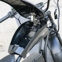 Sepeda Listrik 48V dengan Ban Tebal 20x5.0, Jok Rendah Ape Hanger, Hub Belakang Lithium, 3 Speed Brushless Ebike untuk Dewasa Cruiser