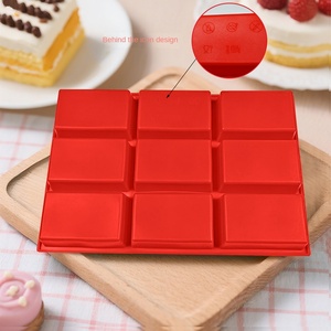 <span class=keywords><strong>Moule</strong></span> à gâteau rectangulaire en silicone de qualité alimentaire, 9 cavités, <span class=keywords><strong>mini</strong></span>-<span class=keywords><strong>moule</strong></span> à pain, <span class=keywords><strong>moule</strong></span> à chocolat, <span class=keywords><strong>moule</strong></span> à savon, usine OEM - Product Image 3