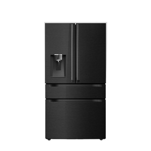 Smad French Door Ice Maker Fridge <b>Refrigerator</b> With Water Dispenser - Product Image 1