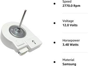 Ventilador evaporador con Sensor de Motor de DA31-00020E, pieza de repuesto OEM para <span class=keywords><strong>Samsung</strong></span> 2030081 PS4138293 AP4136543, DREP3020LA - Product Image 2